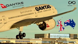 [WORLDS LONGEST FLIGHT] Infinite Flight: Sydney (SYD) to London (LHR) | QANTAS | Boeing 7879
