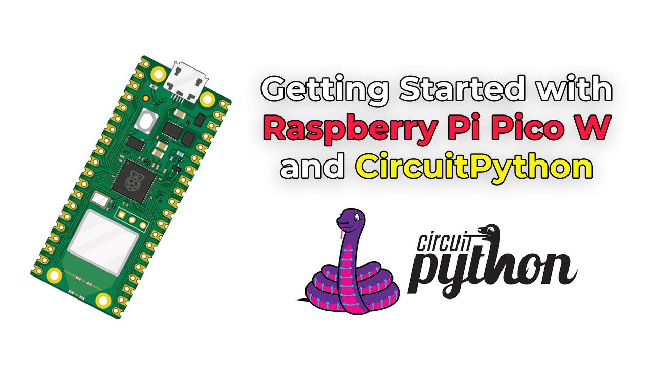 Getting Started with Raspberry Pi Pico W and CircuitPython