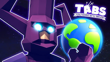 GALACTUS DESTROYS ALL UNITS IN TABS | Totally Accurate Battle Simulator