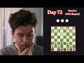 Day 72 - Playing Chess Every Day Until I Reach 1000 Elo (Rapid)