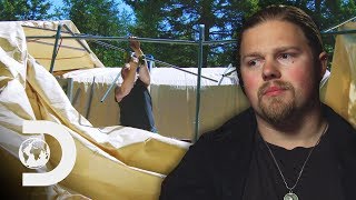Famous Noah's Lab Is Damaged After A Massive Rainstorm Hits The Ranch | Alaskan Bush People Wealth