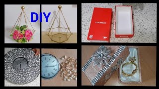 أفكار مشاريع صغيرة غير مكلفة/ إعادة تدوير اشياء بسيطة موجودة في كل منزل/DIY Crafts ideas/Fai da te