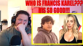 FIRST TIME REACTING TO FRANCIS KAREL AMAZING SINGER ON OMEGLE!!