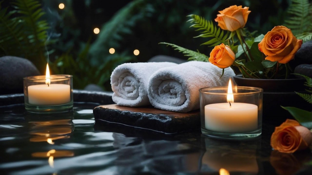 Relaxing Spa Music 🌺 Calm Your Mind Instantly, Release Stress, Insomnia Healing Piano Music 7