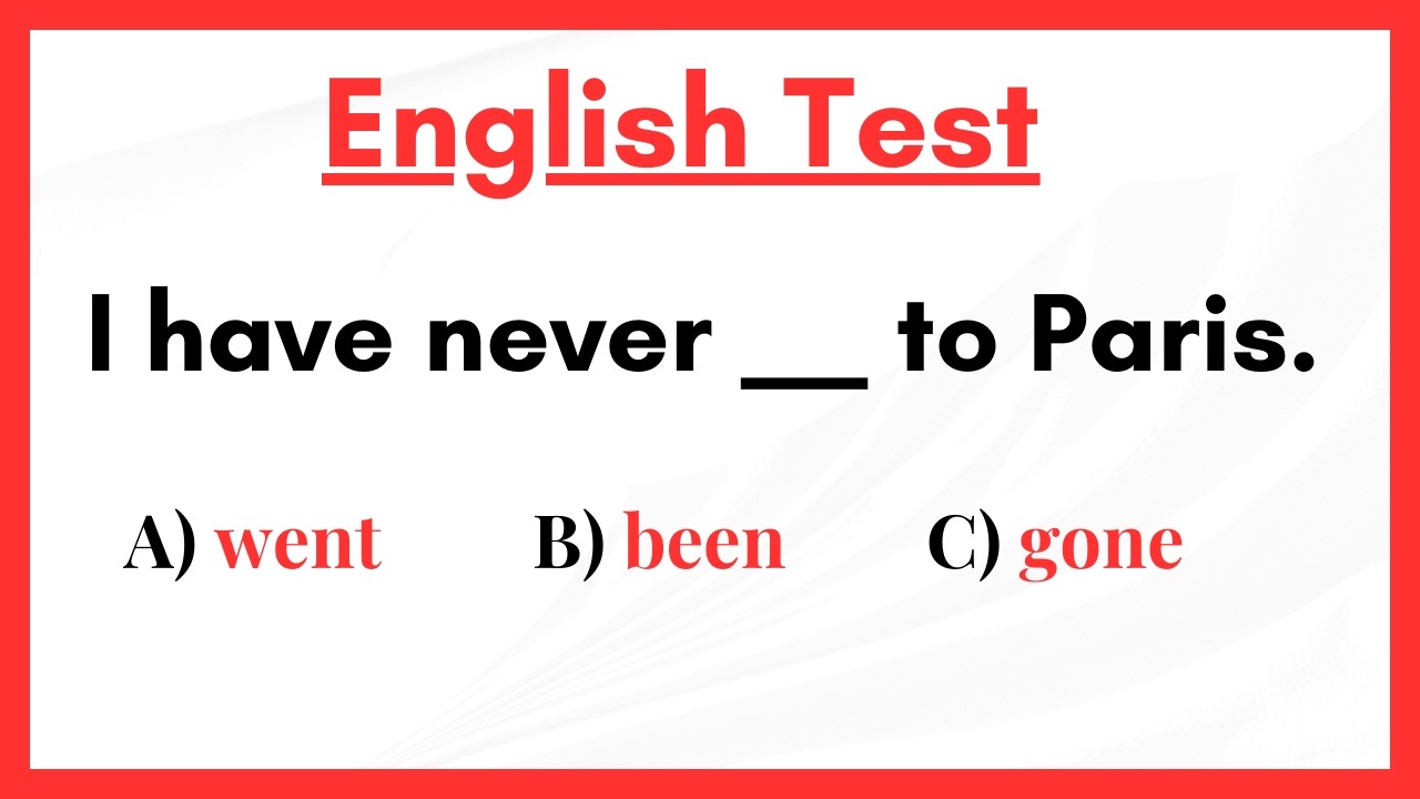 Comprehensive Mixed Grammar Test