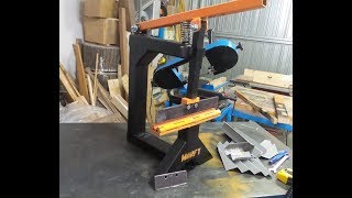 Piegatrice Pressa Fai Da Te Homemade Press Brake Diy Piega Lamiera Youtube