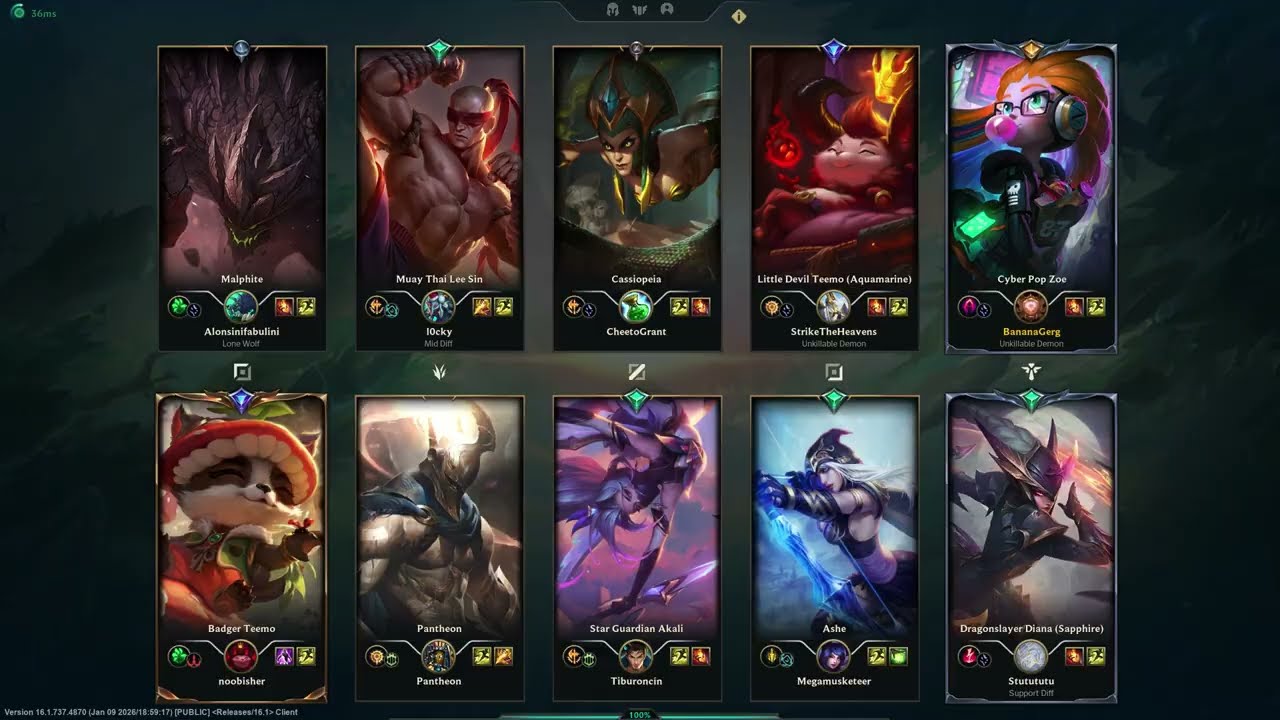 Zoe Dark Harvest Support Switftplay 1/20/26