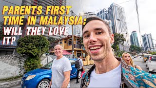 My British Parents FIRST time in Malaysia ... 🇲🇾 Kuala Lumpur 2024