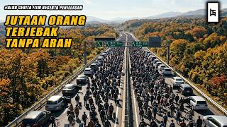 KOTA LUMPUH TOTAL, JUTAAN ORANG BERJALAN KAKI TANPA ARAH - ALUR CERITA FILM