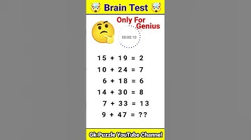 Can you solve this maths question🙋 #mathhacks #braintest #generalknowledge #mathstricks #logic #gk