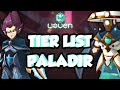 Tier list paladir sur waven 