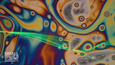 Laser Propagating Inside a Soap Membrane | 2018 Nikon Small World