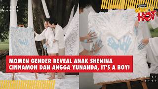 Momen Gender Reveal Anak Shenina Cinnamon Dan Angga Yunanda Its A Boy