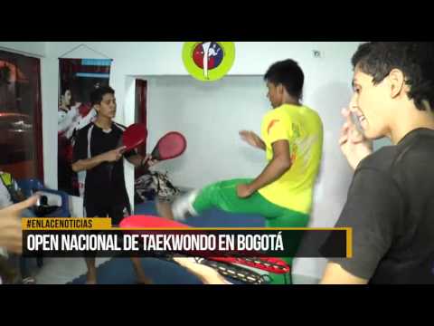 Open nacional de taekwondo en Bogotá
