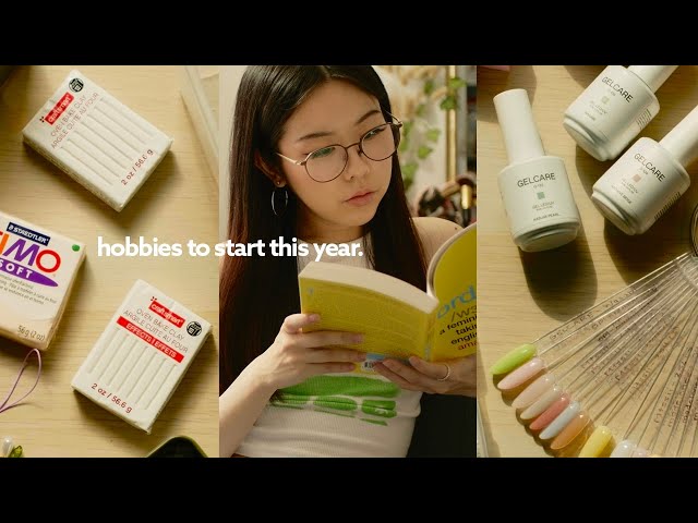 ✨easy hobbies to start in 2024✨ (from someone that has too many) class=