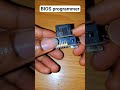 How to properly mount a BIOS chip on a BIOS programmer