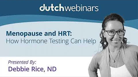 Menopause and HRT—How Hormone Testing Can Help