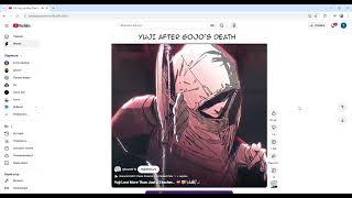 78 Forgive Me , Megumi Jujutsu Kaisen Youtube Google Chrome 2026 0