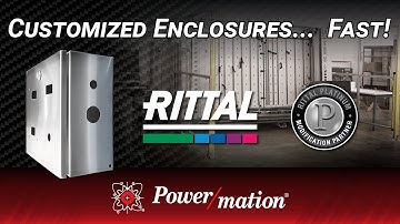 Customized Rittal enlosures in half the time! Compare our Perforex machine vs. doing it by hand.