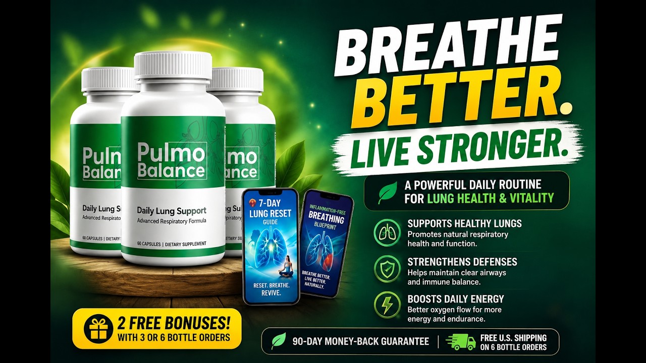 Pulmo Balance Review | Support Healthy Breathing