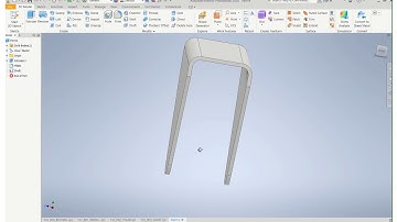 Inventor Demo Video - Shell Tool - Caster Bracket