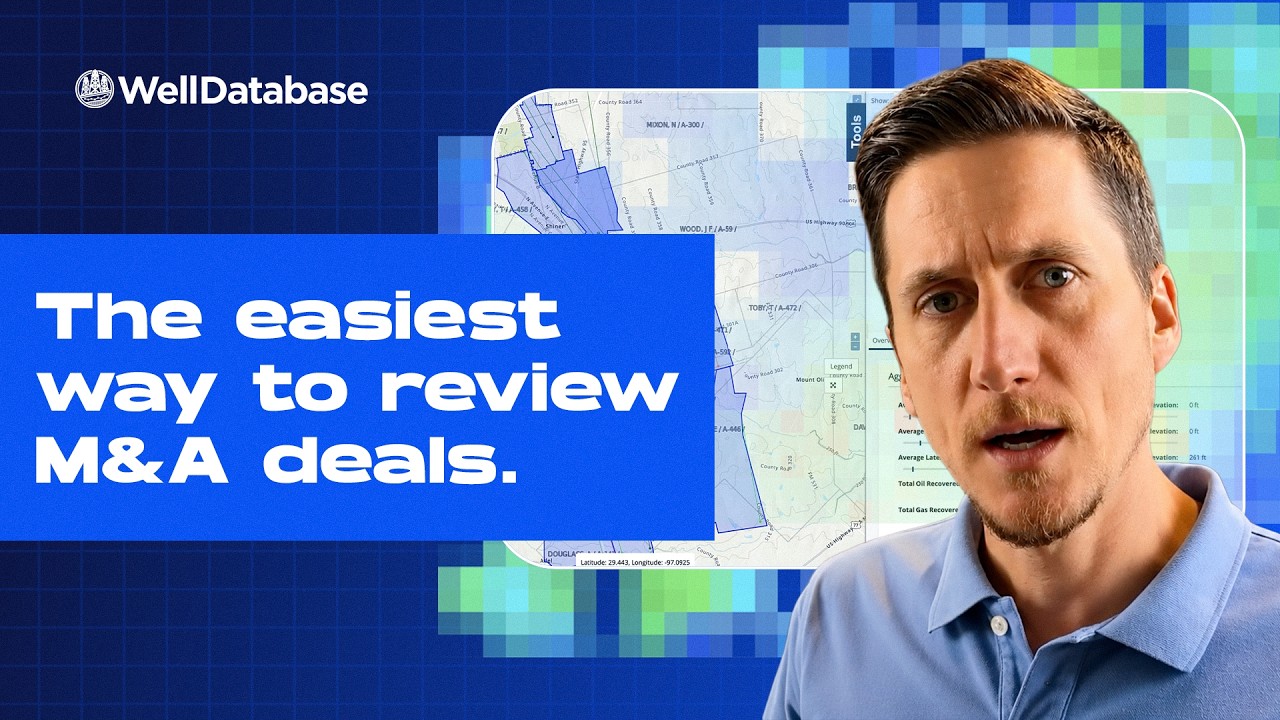 M&A Workflow in WellDatabase - YouTube