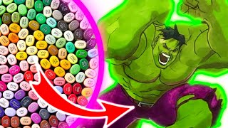 Marvelous Hulk Transformation: Speed Drawing With Alcohol Markers Marvel Vs Street Fighter