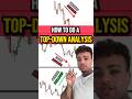 HOW TO DO A TOP DOWN ANALYSIS IN #Trading ! π₯π #forex #tradingtips