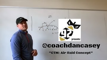 Running Cut Trip Mesh in the Air Raid Offense
