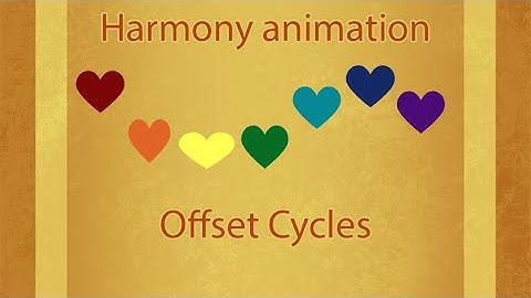 Offset cycles, Toonboom animation