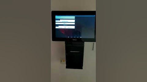 Kiosk ticketing machine - Abrefcom