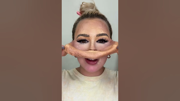 Part 2! Peeling it off 🥲 #makeup #satisfying #tiktok #shorts