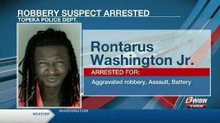 Suspect arrested in Topeka Robbery