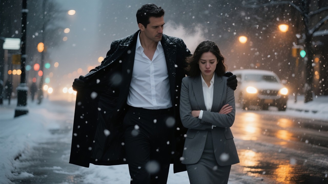 On Christmas Eve, the Mafia Boss Found His Secretary Freezing in a Snowstorm