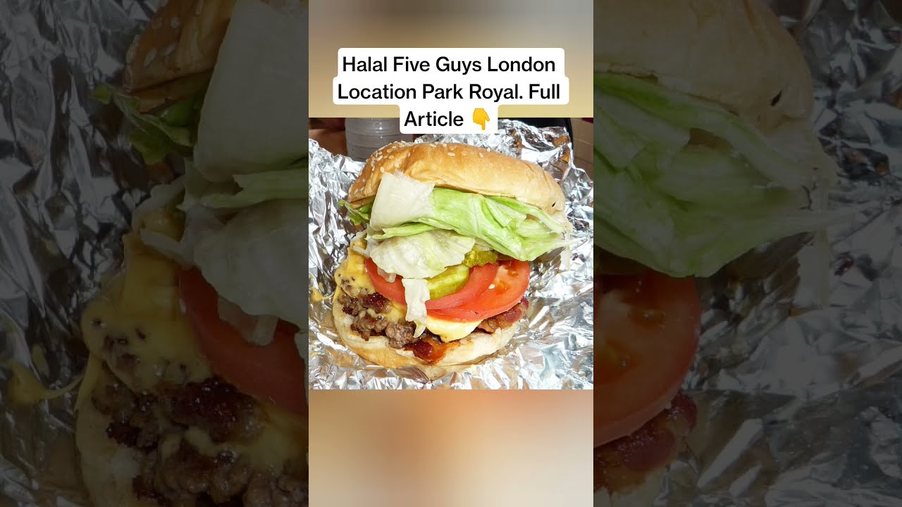 Halal Five Guys London Park Royal Shorts
