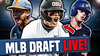 2024 MLB Draft LIVE COVERAGE - Breakdown & Reaction!