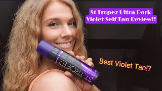 *NEW* St Tropez Ultra Dark Violet Self Tan Review!!!