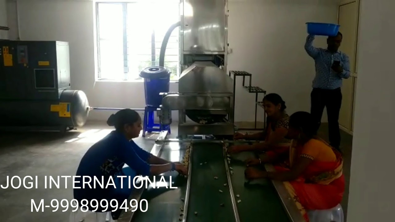 Cashew Peeling Machine
