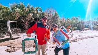 Problems With The Family Compound||Tybee Island Surprise & Finding A Megalodon