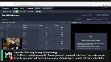 DFS Q&A: Setting up your settings and filling your contests when playing different types of contests