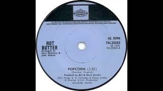 UK New Entry 1972 (141) Hot Butter - Popcorn