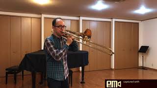 Brad Edwards : Lip Slur より Slow Lip Slurs No.1