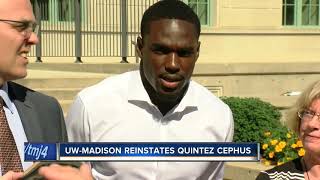 Uw-Madison Reinstates Quintez Cephus, Football Player Acquitted Of Ual Ault Charges
