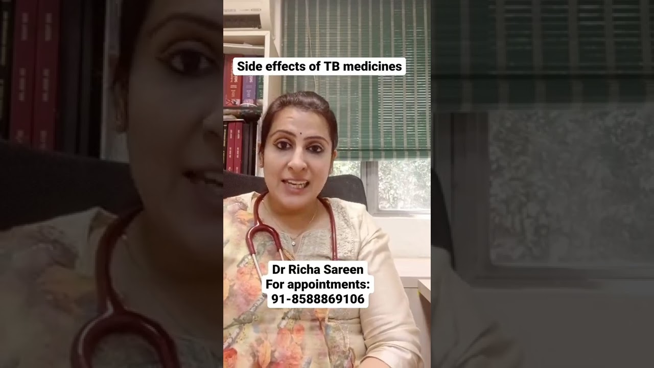 Side effects of TB medicines and how to deal with it