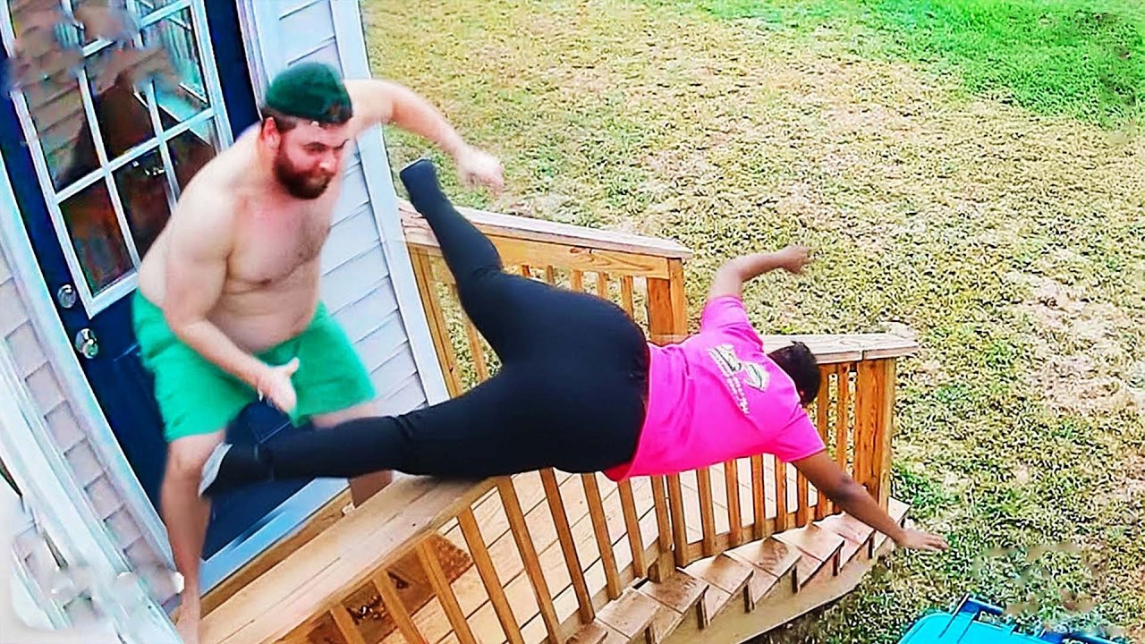 Caught in 4K! Funniest Security Camera Fails - YouTube