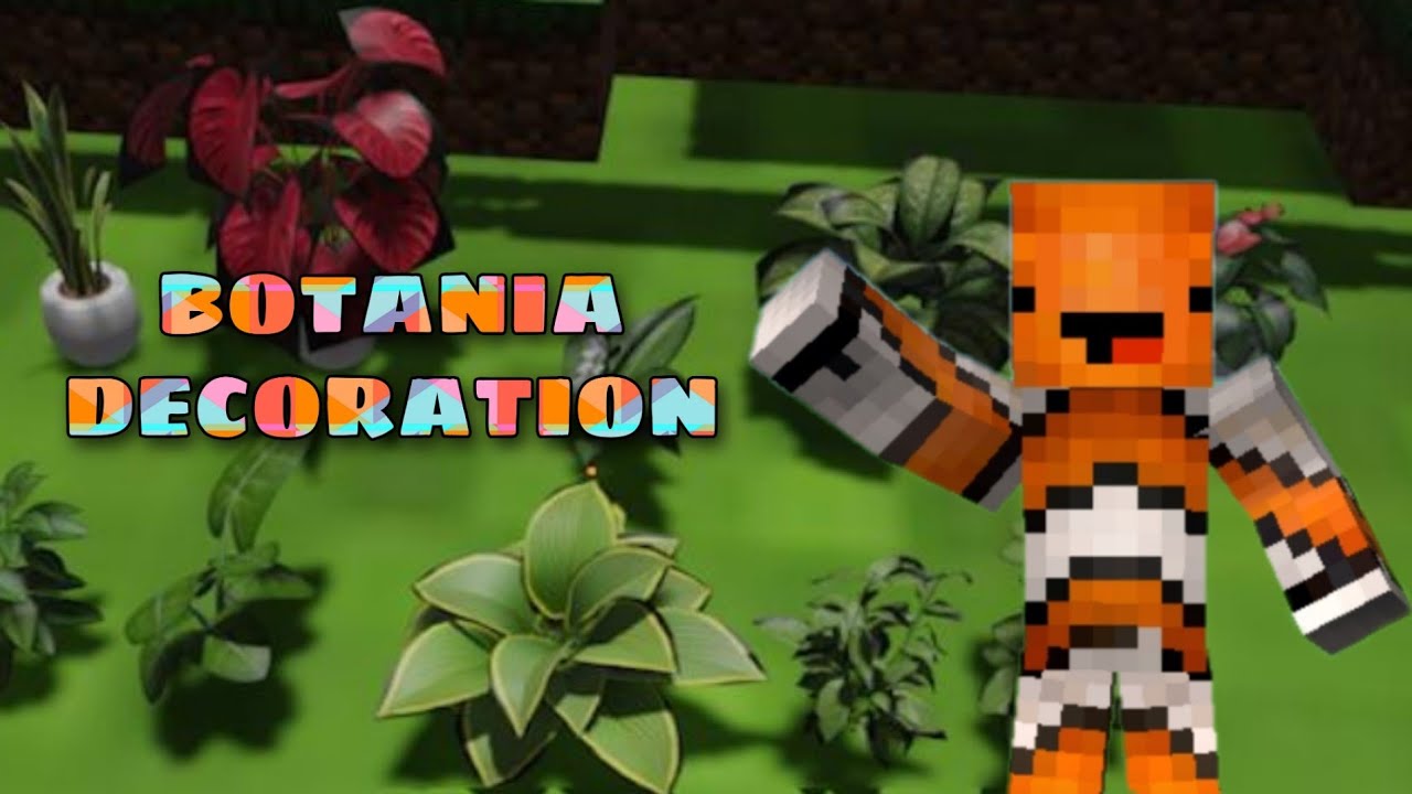 MCPE:Botania Decoration Addons|Minecraft 1.16 - YouTube