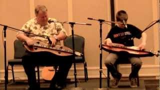 Dulcimer - Dueling Joe Clarks - Will Manahan and Dave Haas - OVG 2013 (1/3) chords