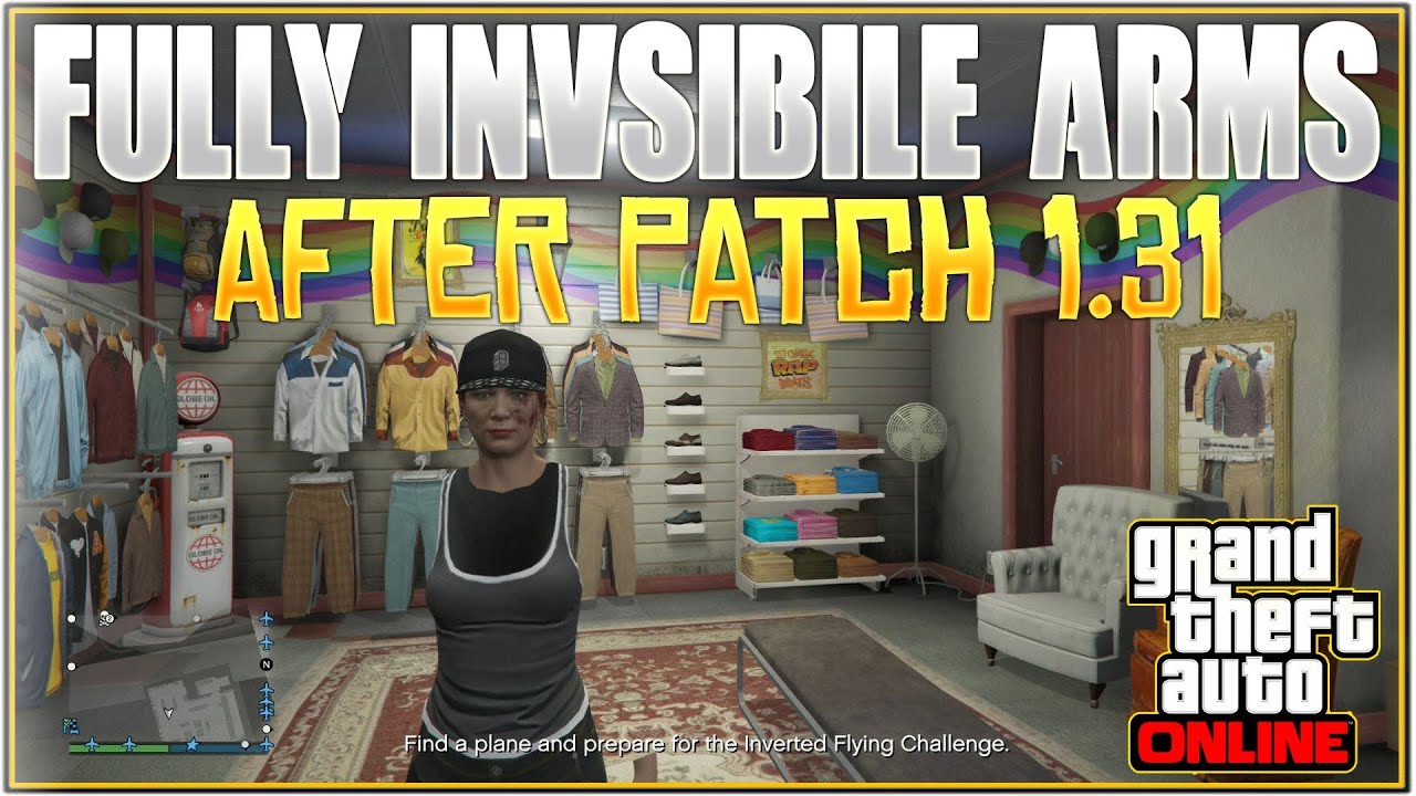 GTA 5 Female Clothing Glitches 1.31! *NEW* FEMALE FULLY INVISIBLE ARMS