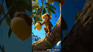 Monkey Help Beagle Animation Short Story, Beagle Story,