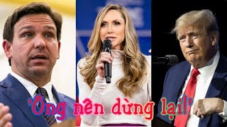 Con dâu ông Trump cảnh báo Thống đốc DeSantis